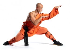 Practicant Shaolin Wu Shu (Kung Fu - Gong Fu)