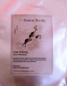 Pouchong tea bag